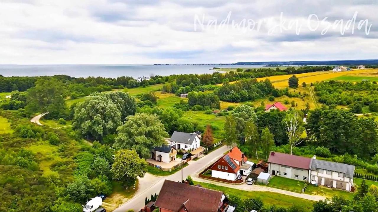 Villa Nadmorska Osada Oslonino Esterno foto