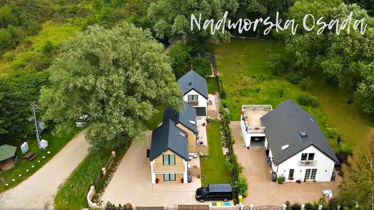 Villa Nadmorska Osada Oslonino Esterno foto