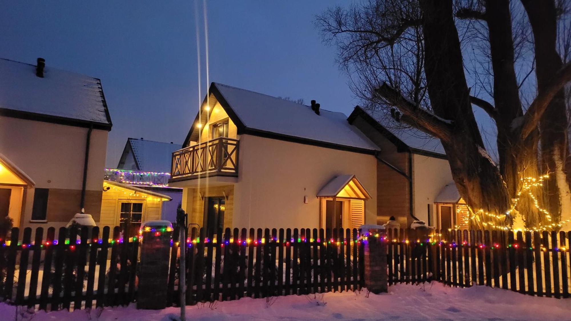 Villa Nadmorska Osada Oslonino Esterno foto
